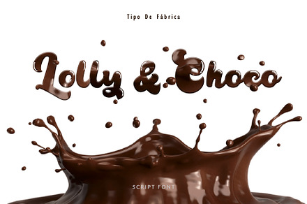 Lolly and Choco Script Font