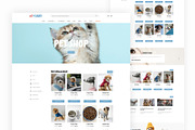 Furry – Pet Store Bootstrap HTML Web, a HTML Template by TemplatesJungle (Thumbnail 3 of 9)