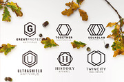 150+ Minimal Hexagon Logo Templates, a Branding & Logo Template by Sahade Studio (Thumbnail 11 of 25)