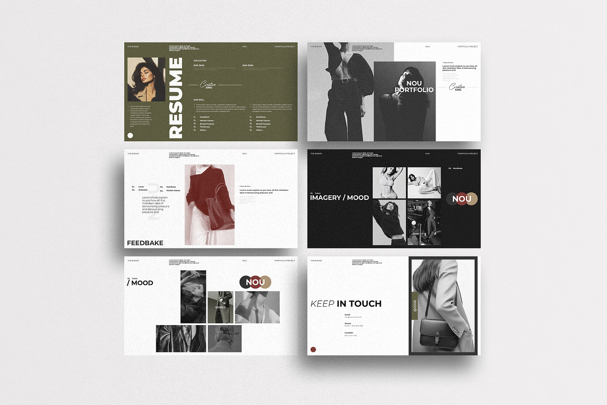 Nou / Portfolio Template preview 5
