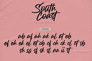 South Coast - Handwritting Display, a Handwritten Font by Gassstype (Thumbnail 7 of 8)