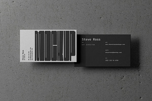 Urban Business Card Mockup Kit