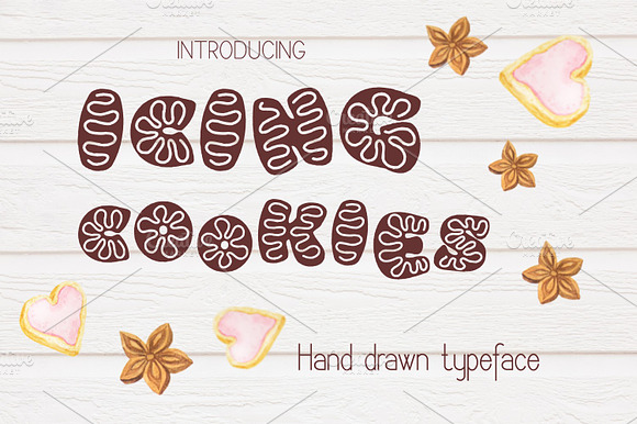 Icing cookies Font preview 6
