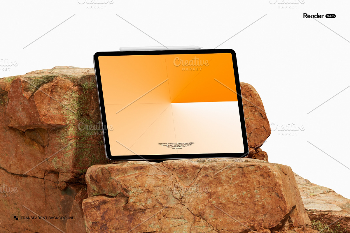 iPad Mockup Set, an iPad Mockup by Renderteam (Photo 14 of 16)