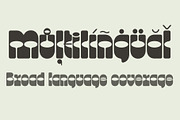 Lunatique Rounded | Three Fonts, a Font by The Flying Type (Thumbnail 4 of 13)