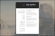 Modern Resume Template, a Resume Template by introDuice - CV / Resumes (Thumbnail 1 of 6)