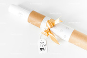 Gift tag mock up, a Mockup by Grace White (Thumbnail 3 of 3)
