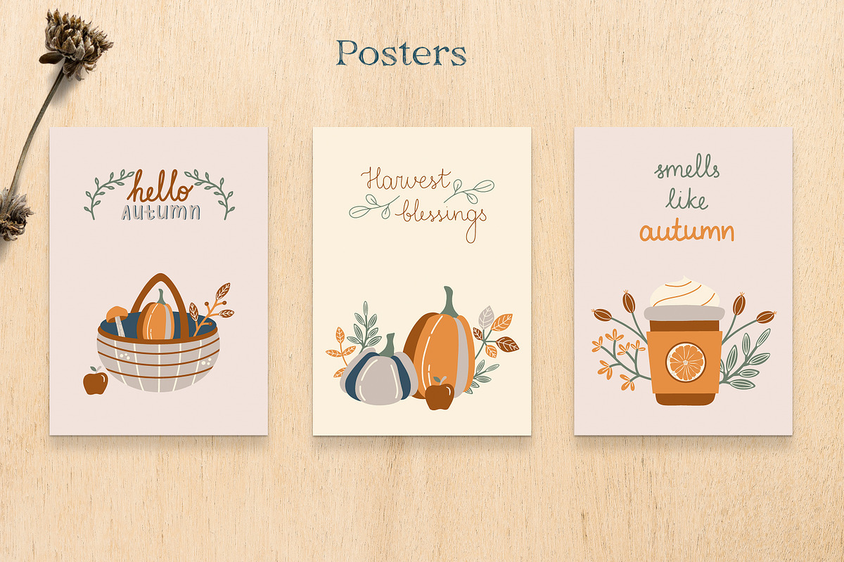 Scandinavian Autumn Collection, an Animal Illustration by Little Nordic Atelier (Photo 4 of 12)