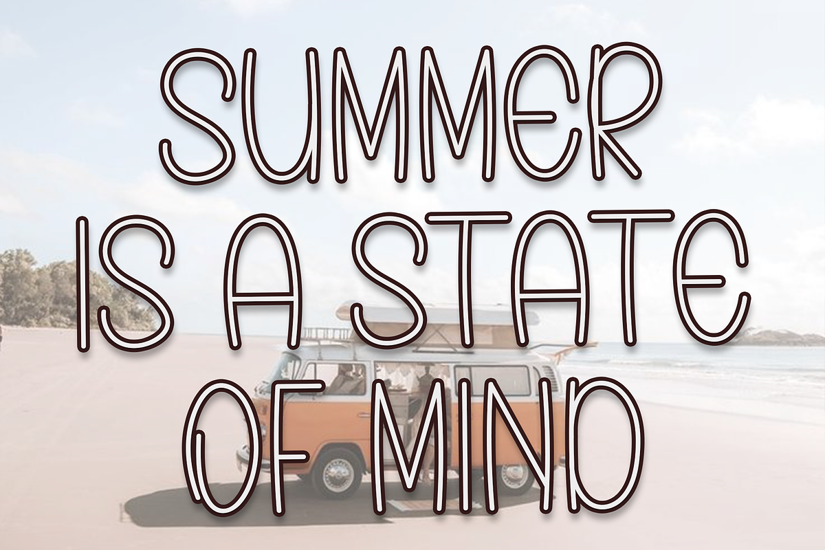 Winter Nothing, a Sans Serif Font by FreshTypeINK (Photo 4 of 7)