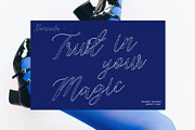Banday Dashed, a Script Font by Craft Supply Co. (Thumbnail 4 of 8)