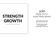 500 Social Media Quotes, a Social Media Template by Web Donut (Thumbnail 2 of 11)