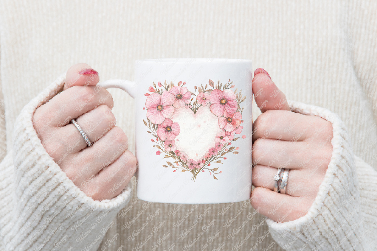 Rustic Mothers Day Clipart, an Illustration by Watercolor design (Photo 11 of 12)