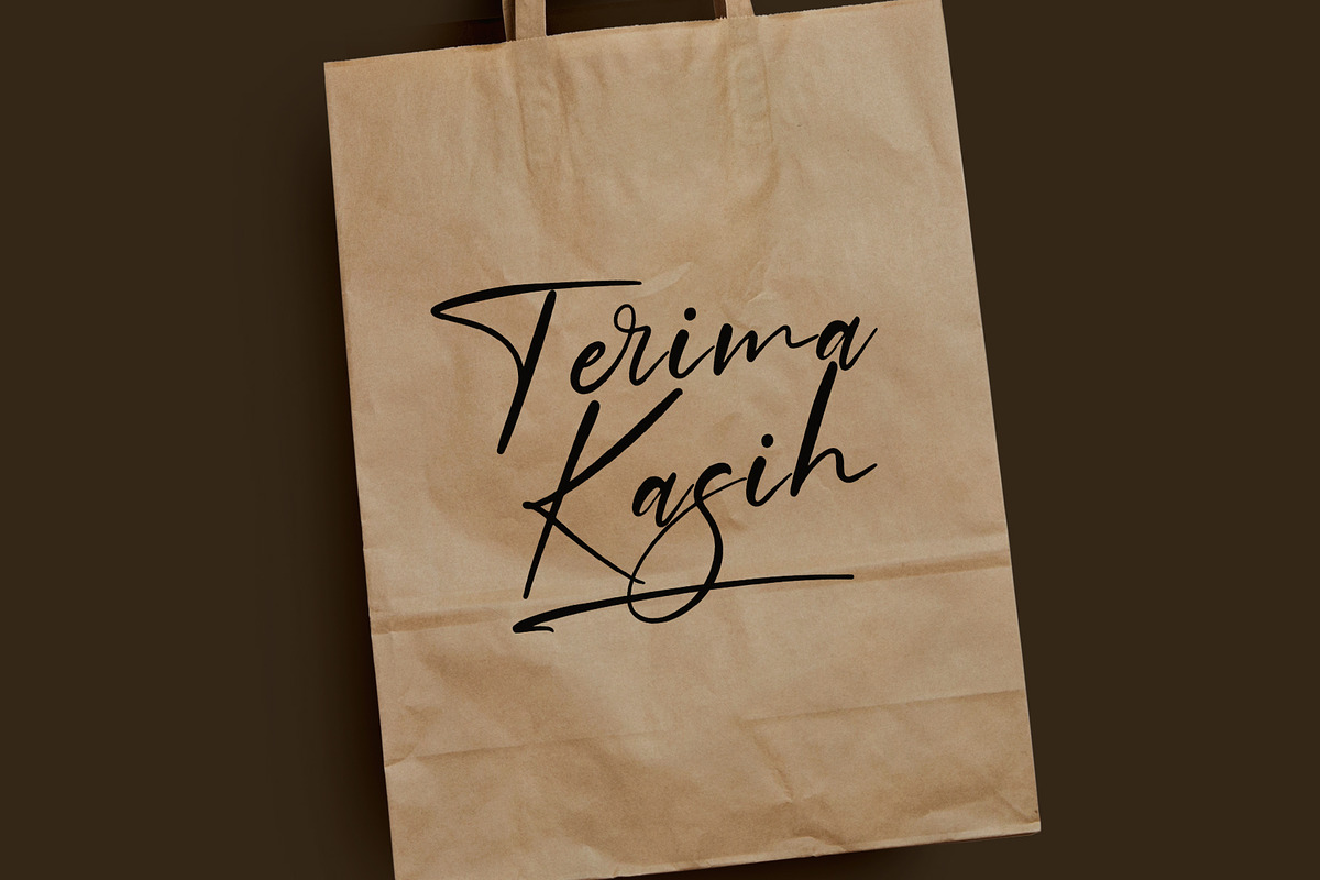 Sothardjo, a Script Font by Wildan Type (Photo 8 of 8)