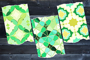 Moroccan Tile Seamless Backgrounds, a Background Graphic by Rivermill Printables (Thumbnail 3 of 6)