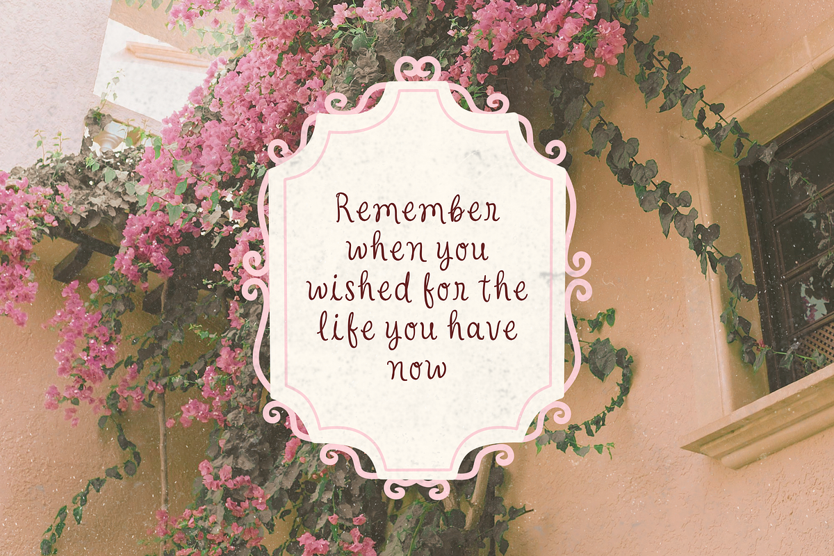 Amore Garden – Romantic Font, a Serif Font by etigletters (Photo 4 of 6)