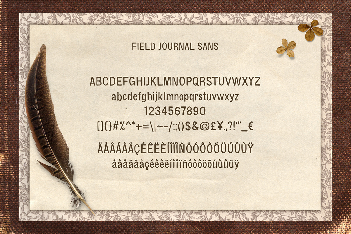 Field Journal Handwritten Font Duo, a Handwritten Font by Eclectic Anthology (Photo 10 of 11)
