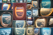 76 Airplane windows, a Holiday Photo by Handmadefont (Thumbnail 7 of 13)