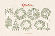 Whimsical Christmas Illustrations, an Object Graphic by DesignThatMatters (Thumbnail 13 of 16)