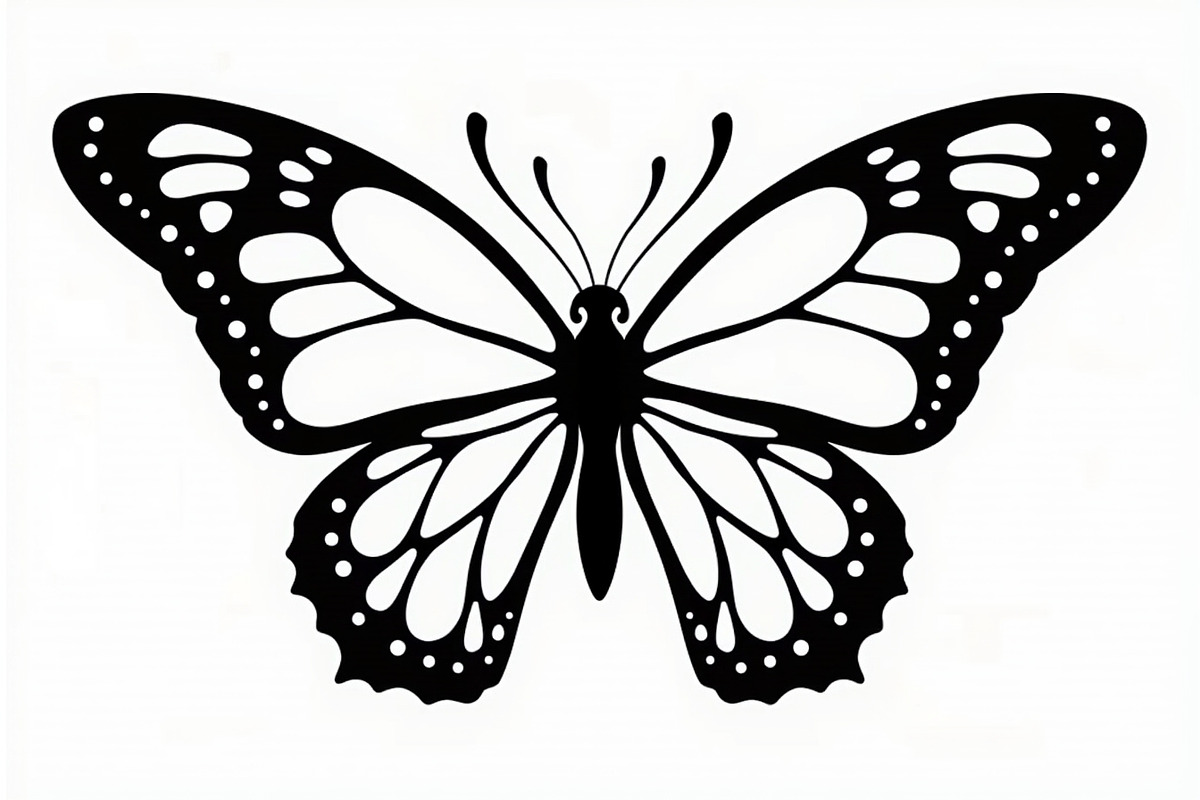 Delicate Butterfly Laser Cut Design, an Icon by hafijul (Photo 13 of 13)