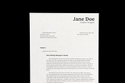 Resume & Cover Letter Template_02, a Resume Template by Akreatipe (Thumbnail 2 of 4)