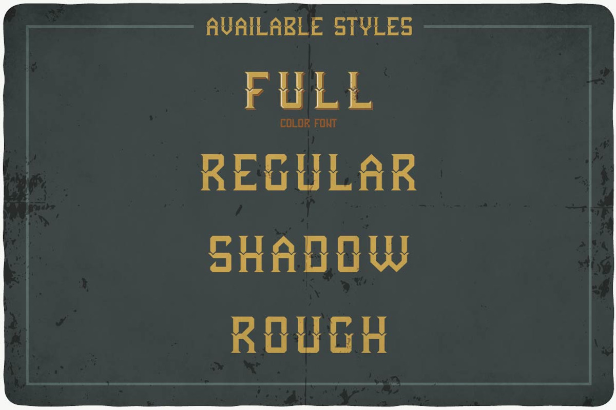 Futuristic typeface preview 5