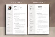 Resume Template 3 Page | CV Template, a Resume Template by UX-group (Thumbnail 2 of 5)