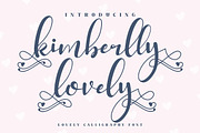 Kimberlly Lovely Script LS, a Script Font by GranzCreative (Thumbnail 1 of 20)