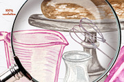 Home Bakery Watercolor Set, a Food Illustration by BarvArt (Thumbnail 15 of 15)