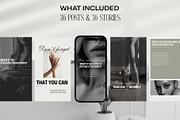 Instagram Templates Post & Stories, a Social Media Template by Digital&Chic (Thumbnail 4 of 5)