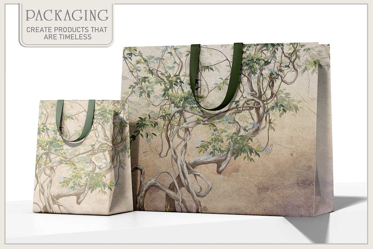 Fresco collectionMajestic Branches, a Wallpaper Graphic by Natalia0307 (Photo 9 of 14)