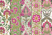 Intricate Indian Floral Patterns, a Pattern Graphic by Maishop (Thumbnail 3 of 4)