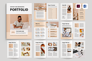 Portfolio Template, a Brochure Template by Leaflove (Thumbnail 1 of 7)