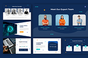 Cryptocurrency PowerPoint Template, a Presentation Template by Biwarastudio (Thumbnail 4 of 6)