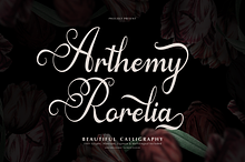 Arthemy Rorelia | Calligraphy Font