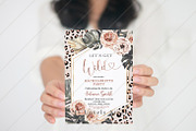 Girl holding an invitation mockup, a Print Template by My Lovely Stock (Thumbnail 3 of 3)