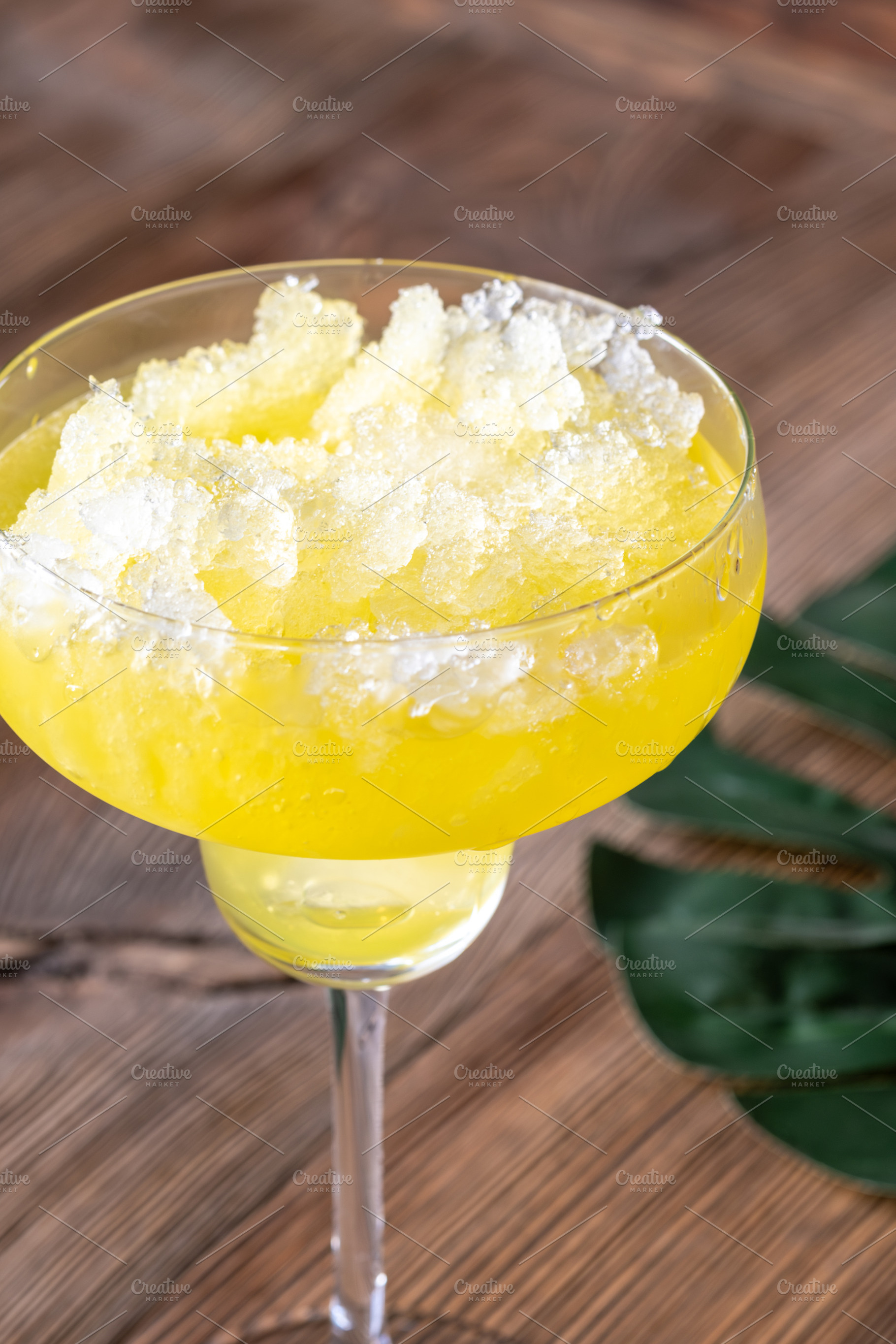 Frozen Banana Margarita, a Food & Drink Photo by Alexander Prokopenko