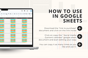 Google Sheet Podcast Content Planner, a Social Media Template by Marketello Studio (Thumbnail 3 of 6)