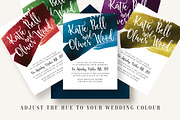 Watercolor Invitation Collection, an Invitation Template by Knotted Design (Thumbnail 6 of 10)