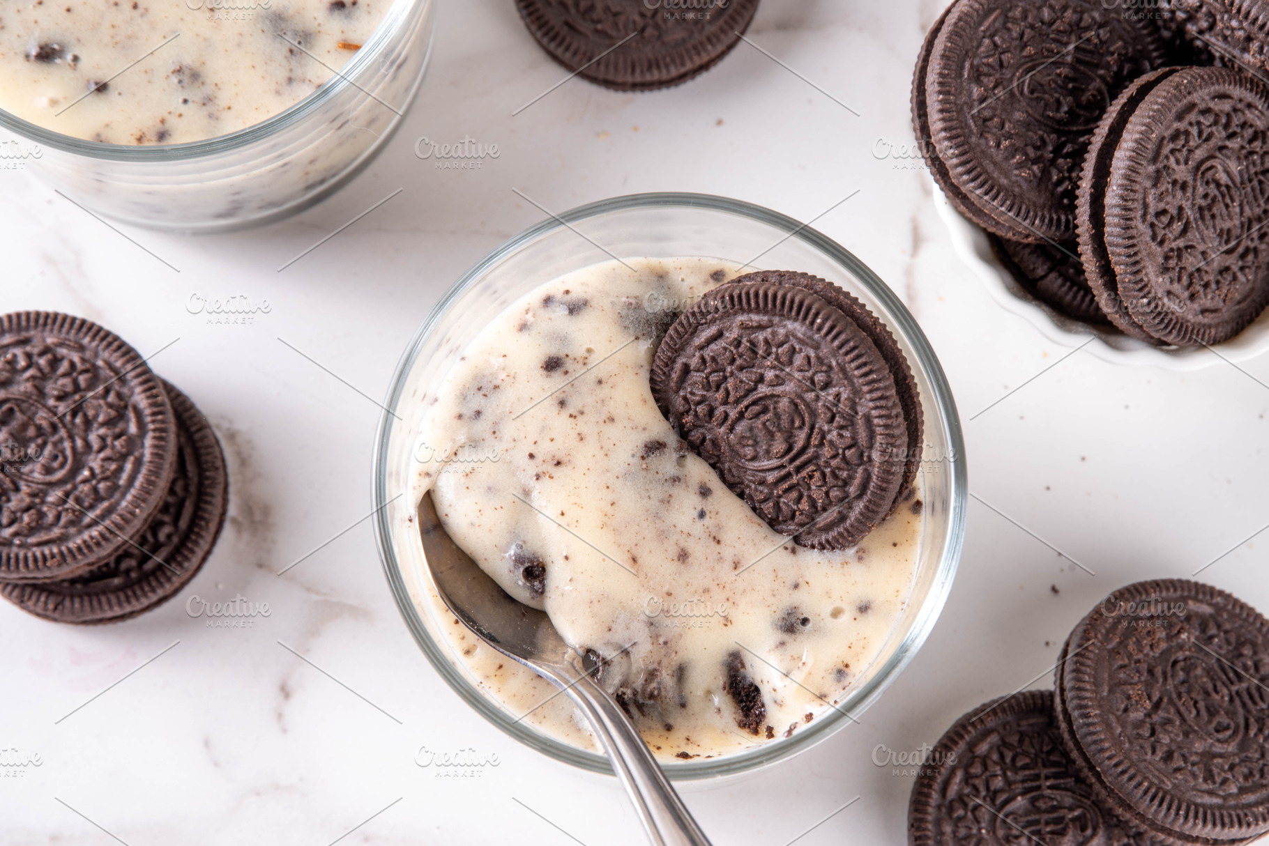 Cookies and Cream Pudding, a Food & Drink Photo by Rimma