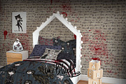 Gothic School Nerd Girl Patterns, a Pattern Graphic by KaramfilaS (Thumbnail 16 of 17)