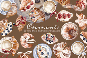 Croissants PNG Clipart