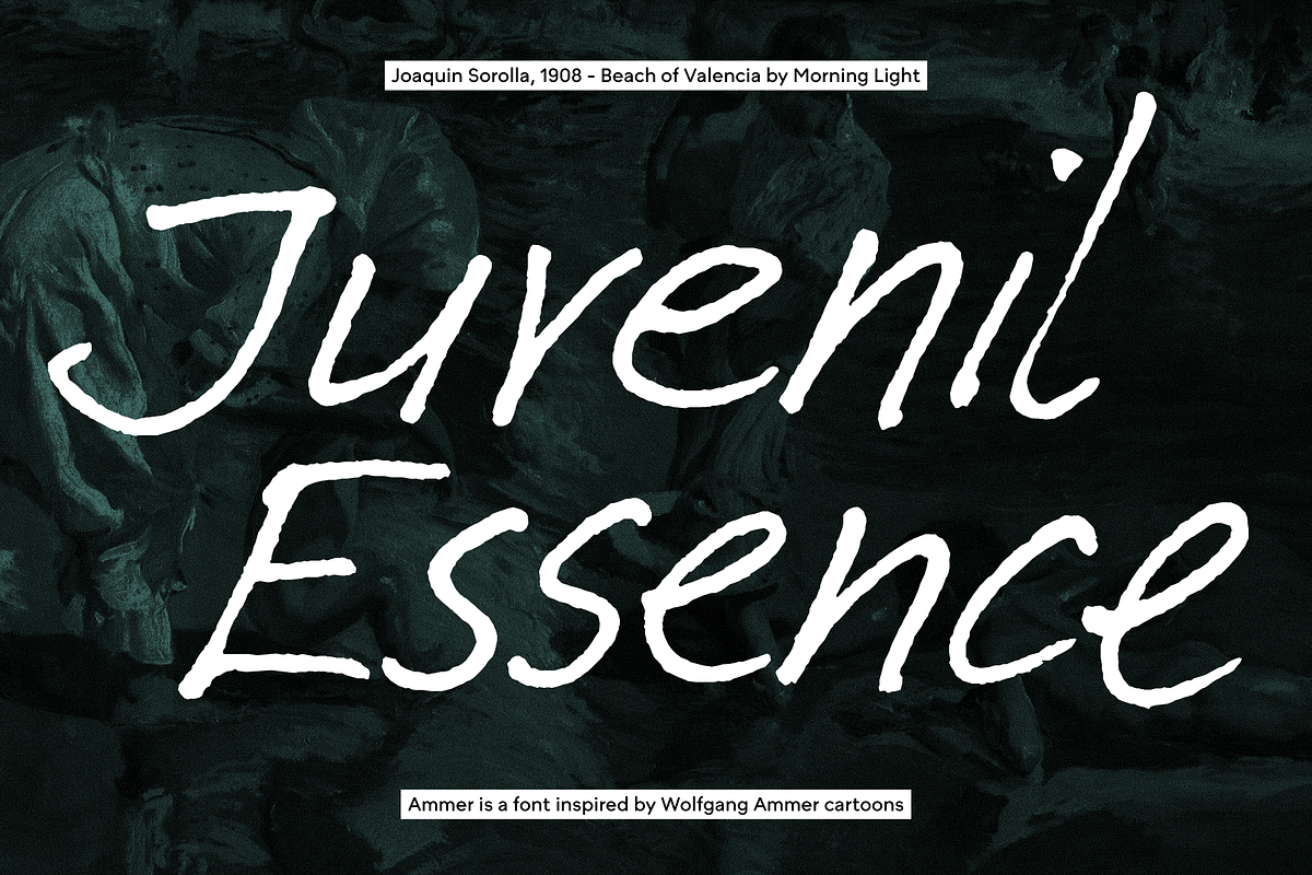 Ammer Handwriting, a Handwritten Font by Schriftlabor (Photo 13 of 14)