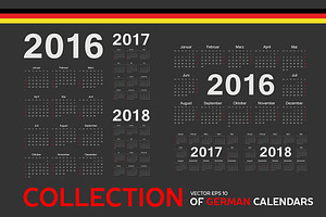 Collection Of Germany Calendars