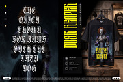 Mortal Blade Typeface, a Blackletter Font by alit design (Thumbnail 10 of 20)