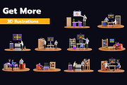 3D Important Activities Pack, a 3D by novia99design (Thumbnail 6 of 6)