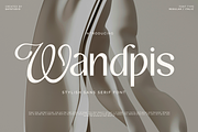 Wandpis - Stylish Sans Serif Font, a Sans Serif Font by Say Studio (Thumbnail 1 of 13)