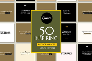 50 POSITIVE INSTAGRAM TEMPLATE