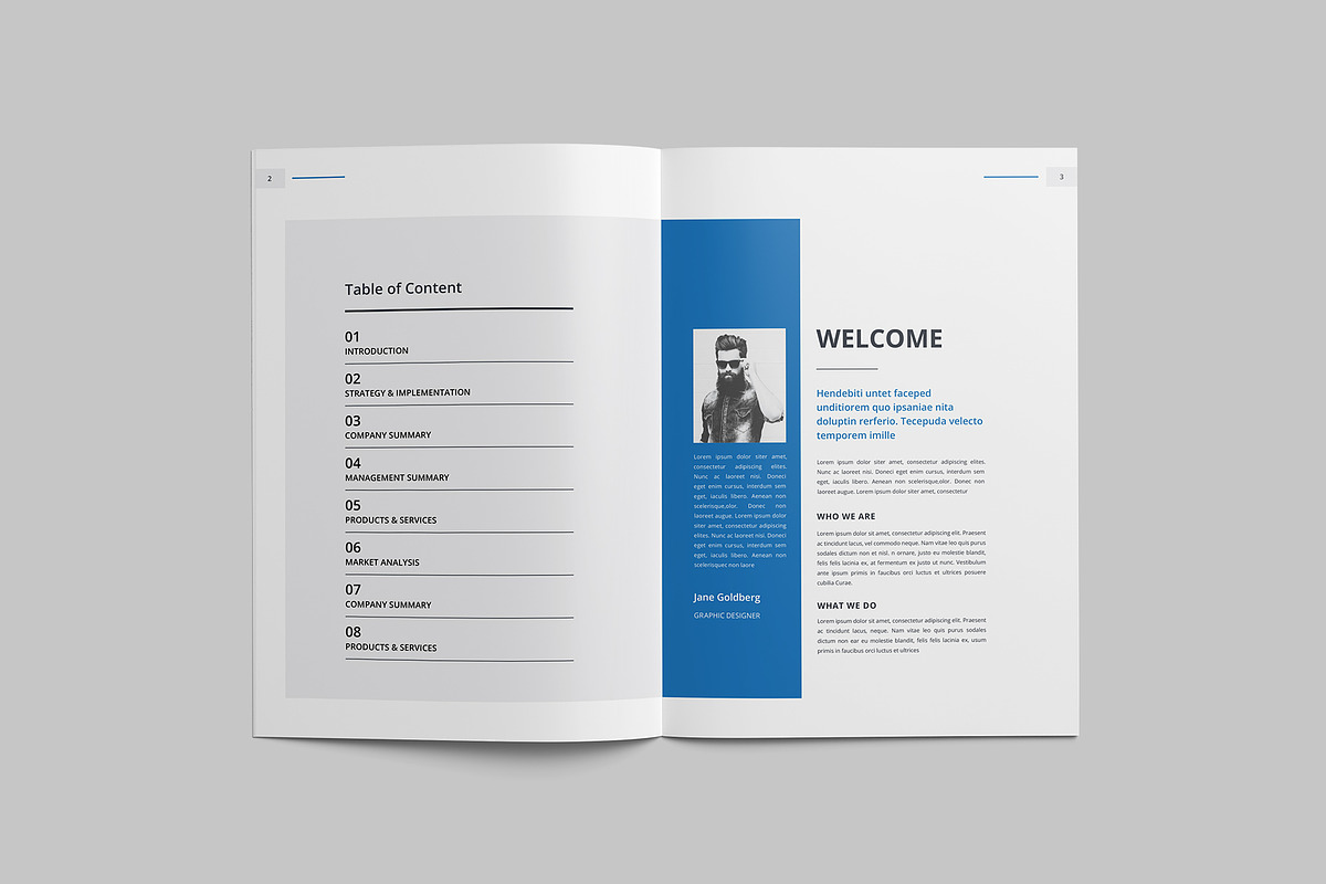 Corporate Brochure, a Brochure Template by Tanber Hossen (Photo 14 of 14)