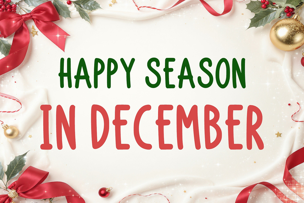 Festive Christmas, a Font by Limited.studio (Photo 3 of 6)