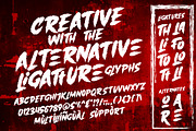 Blaster - Display Horor font, a Blackletter Font by NuType (Thumbnail 9 of 10)